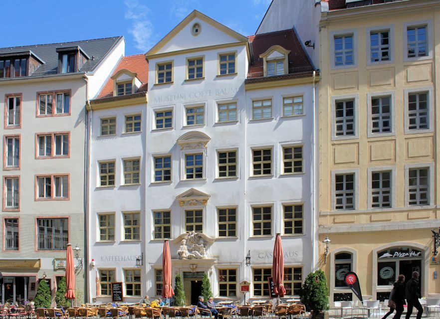 1.5 hour walking tour through beautiful Leipzig - Coffee-house stop at Zum Arabischen Kaffeebaum