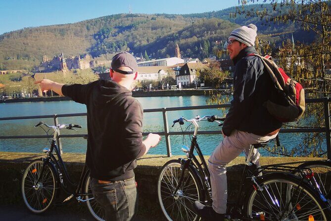 2 1/2h Guided Bicycle Tour Discover Heidelberg - Bergfriedhof: the mountain cemetery pass and the quieter side of town
