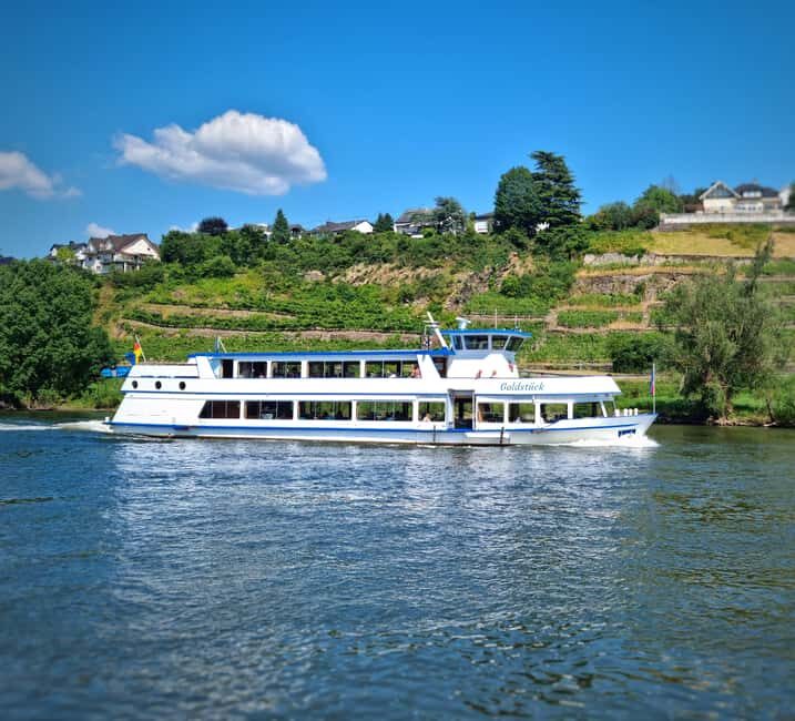 2-River Day-trip by boat to Koblenz and return from Alken - Key highlights at a glance