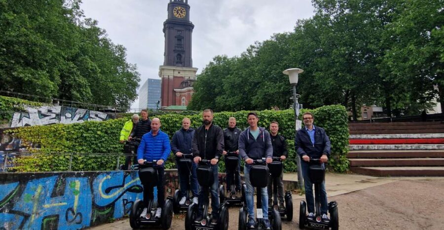 3 Hours Hamburg Segway Tour - First steps: practice time and gear that keeps the ride comfortable