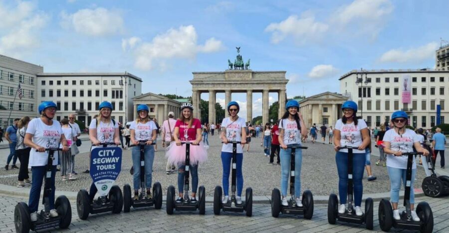 3h-Berlin: Private Sightseeing Segway Tour - Reichstag Building stop: a big landmark, guided timing, strong photo odds