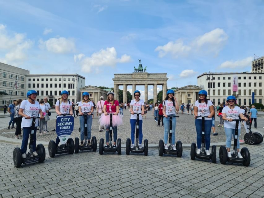 3h-Berlin: Private Sightseeing Segway Tour - Starting out: helmets, practice, and what “comfortable” really means
