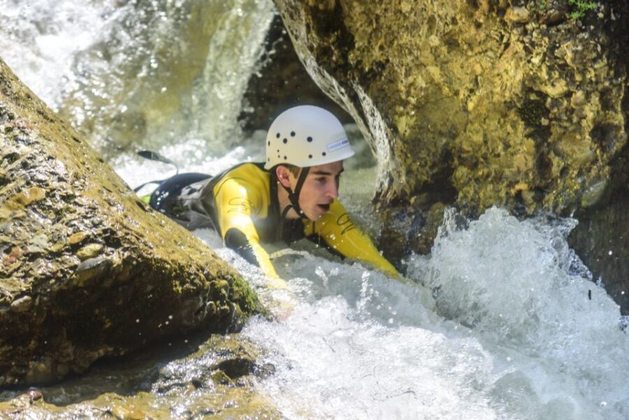 Allgäu: Starzlachklamm Canyoneering Adventure - Safety briefing and learning gear basics before you go