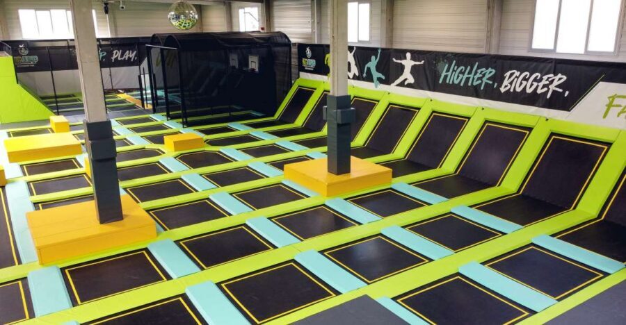 Augsburg: 2-Hour BIG Jump Entertainment Park Entry Ticket - The 95-trampoline course: where your time starts paying off