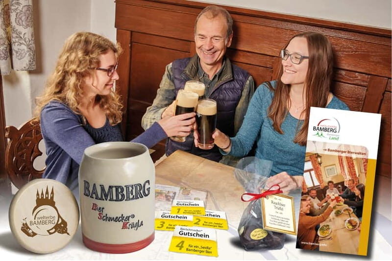 Bamberg: Self-Guided BierSchmecker® Tour - Getting your BierSchmecker kit at Bamberg Tourismus