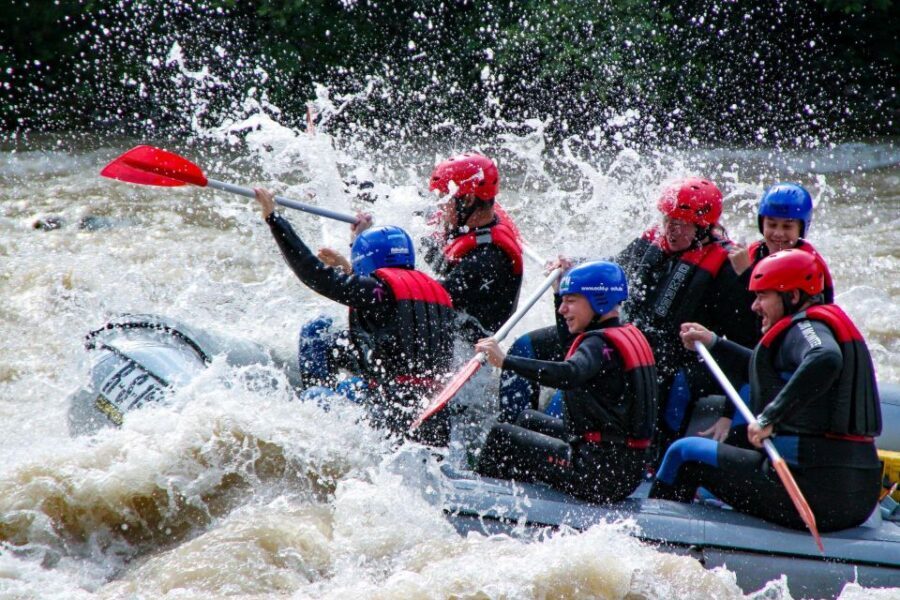 Bavaria: Action Whitewater Rafting Adventure - On the Water in Lofer: Rafting as Teamwork, Not a Sit-and-Stare Ride