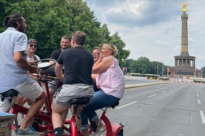 Beer Bike & Party Bike Highlights Berlin City Tour including pick-up - What’s included (and what costs extra)
