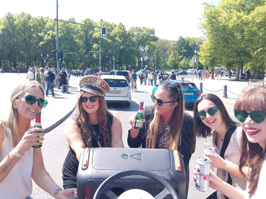 Beer Bike & Party Bike: Unforgettable Berlin City Tour incl. pickup - Key highlights you’ll feel right away
