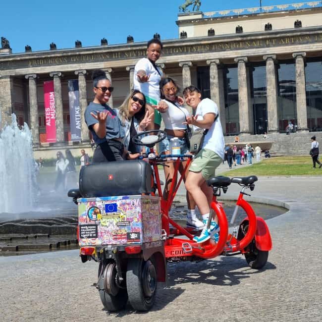 Beer Bike & Party Bike: Unforgettable Berlin City Tour incl. pickup - What You Get Included: Wi‑Fi, Warm Blankets, Music, and Photos