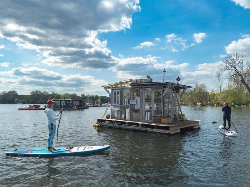 Berlin: 1.5-Hour Stand-Up Paddle Boarding Tour - DDR Funkhaus, Plänterwald, and the Spree: why the route feels special