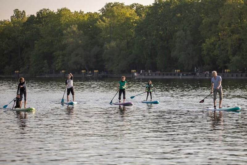 Berlin: 1.5-Hour Stand-Up Paddle Boarding Tour - Getting on the board: what the intro and safety setup really mean