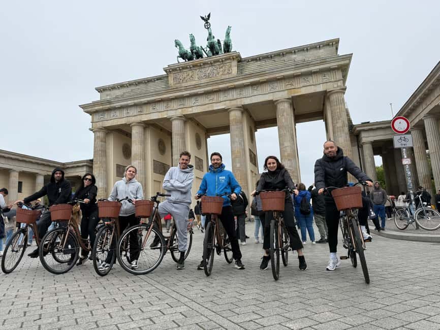 Berlin: 3-hour bike tour - A journey through time in the capital - Gendarmenmarkt: a graceful finish in a classic square