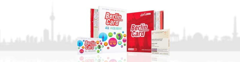 Berlin: All Inclusive WelcomeCard & Transportation Zones ABC - The 1-day hop-on hop-off bus: your free “outline sketch” of Berlin
