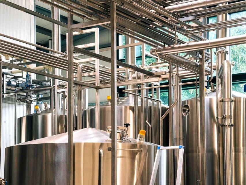 Berlin: Berliner Berg Brewery Tour with Beer Tasting - The brewery tour: seeing how malt and hops turn into flavor