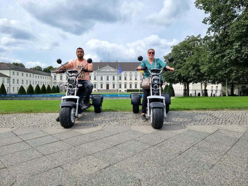Berlin City: 2 Hour Guided Fat Tire E-Scooter Tour - The Brandenburg Gate photo stop (and why it’s worth it here)