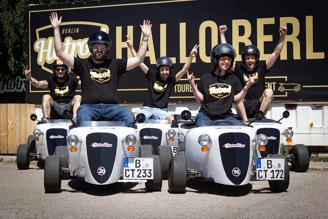 Berlin City Tour in a Mini Hotrod - Getting there: Revaler Str. 99 and the on-time briefing
