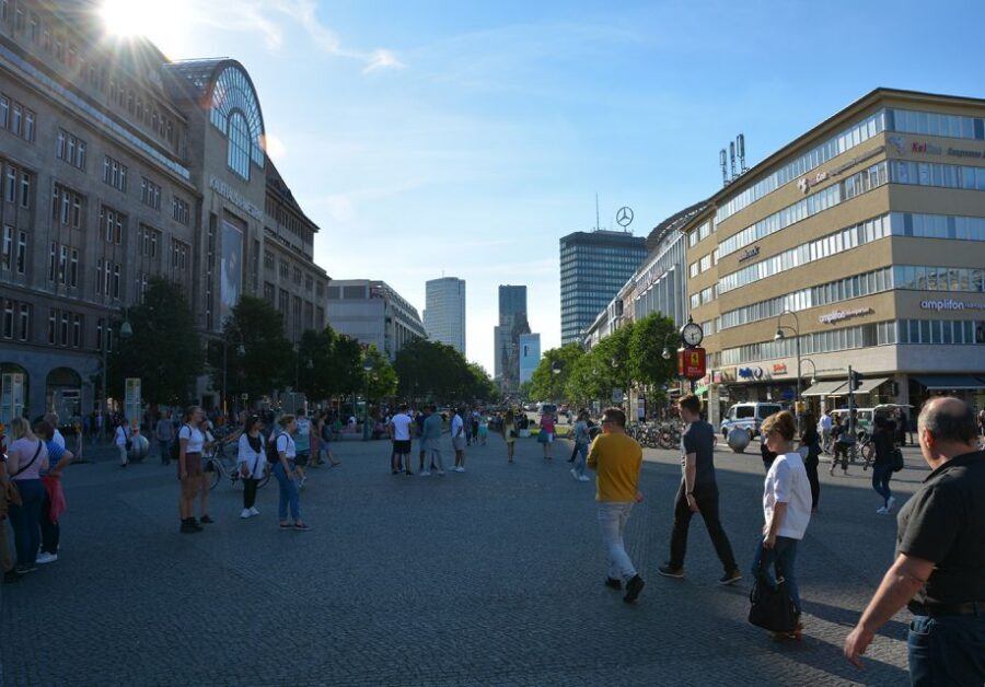 Berlin: City-West Walking Tour with a Real Berliner - Europa-Center: a modern landmark that still fits the story