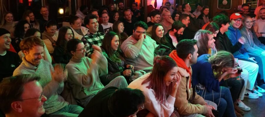 Berlin: Eastern European Comedy Special Ticket and Free Shot - The 2-hour experience: how the evening flows at a small cinema
