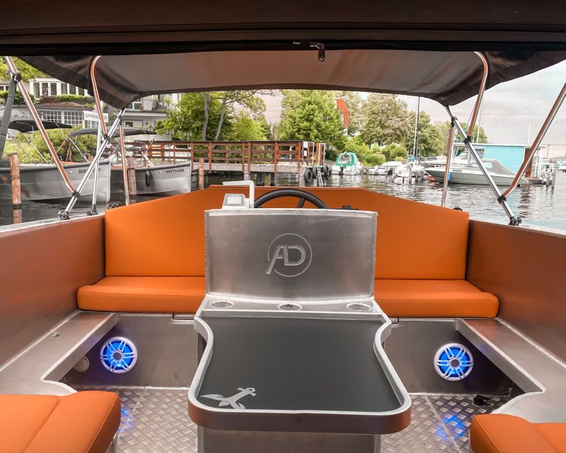 Berlin: Electric Boat Rental for self-driving 2 hrs - Swimming in Berlin: Ladder Access and When to Take a Dip