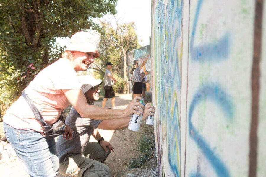 Berlin: Graffiti Workshop at the Berlin Wall - A Berlin Wall Graffiti Workshop That Feels Real, Not Staged