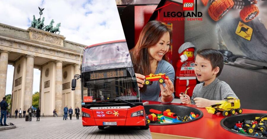 Berlin: Hop-On Hop-Off Bus & LEGOLAND Discovery Centre - Berlin Views You’ll Actually Recognize: Brandenburg Gate to Potsdamer Platz