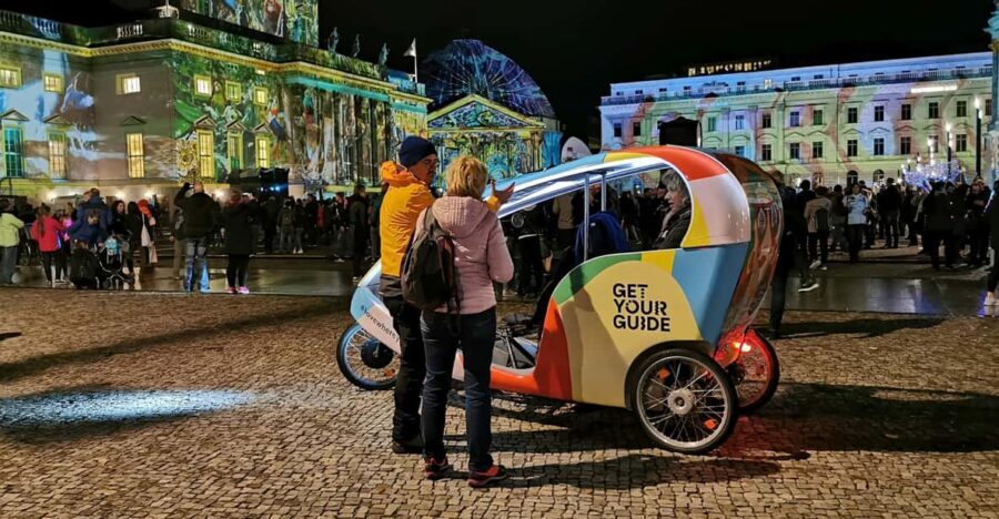 Berlin: Illuminated Berlin by Bike Taxi - How the Guide Customizes Your Ride (and Handles Crowds)
