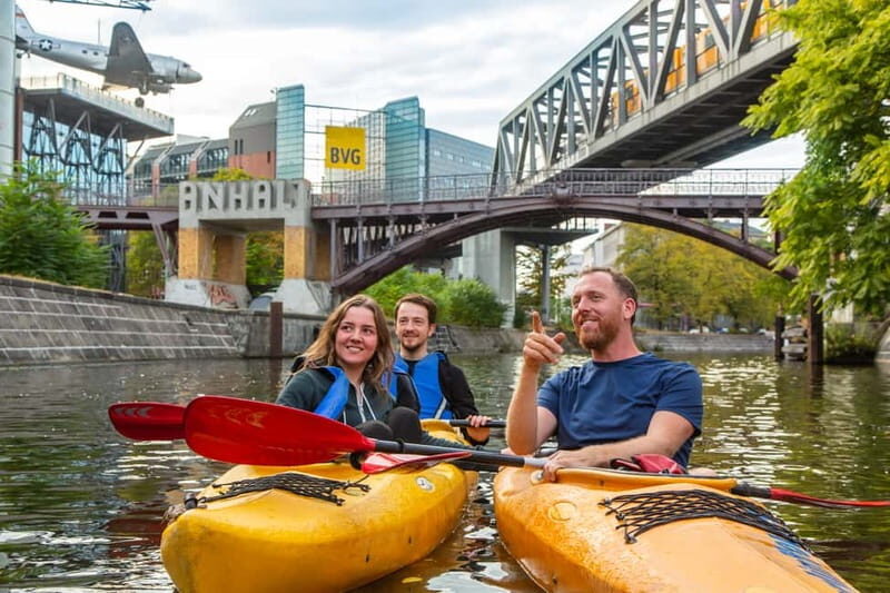Berlin: Kayaking Tour West - one-way tour - Key Highlights at a Glance