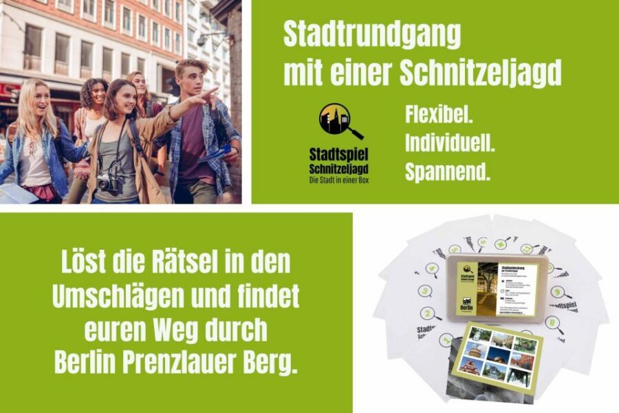 Berlin Prenzlauer Berg: Scavenger Hunt Self-Guided Tour - Getting the game box: shipping timing and what to bring