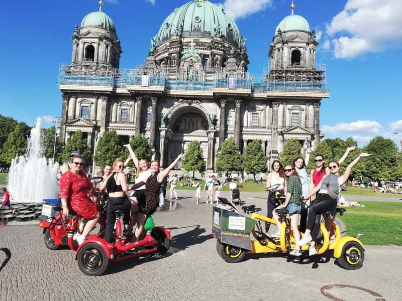 Berlin: Private Guided Sightseeing Tours with Funbikes - Brandenburg Gate to Reichstag: Iconic Berlin, Then the Government Story