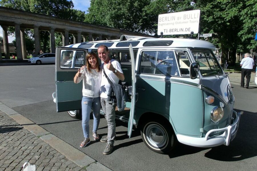 Berlin: Private Sightseeing Tour in Iconic Oldtimer VW Bus - Price and value: when $347 for up to 7 people makes sense
