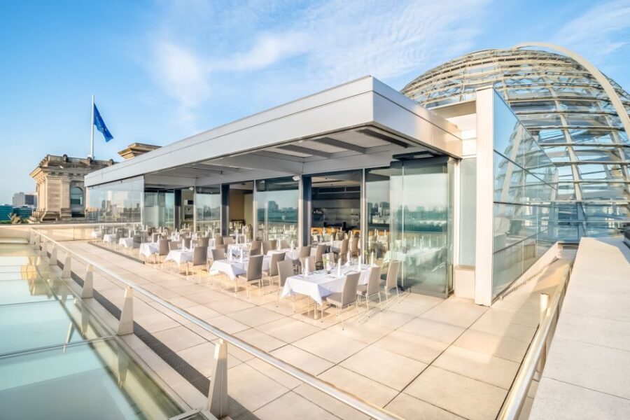 Berlin: Rooftop Lunch at the Reichstag's Käfer Restaurant - The 3-course set menu + Gio Secco: what you’ll actually eat