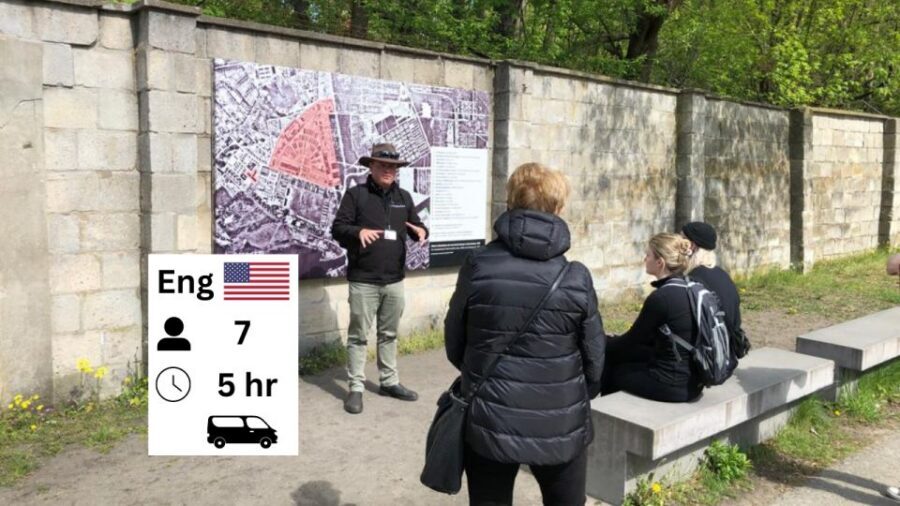 Berlin: Sachsenhausen Concentration Camp Guided Tour - Inside the grounds: entrance, Tower A, and the SS inspectorate