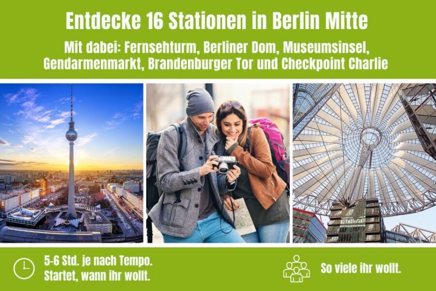 Berlin: Scavenger Hunt Self-Guided Tour - Self-guided Berlin with numbered clues, not a tour-group timer