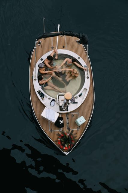 Berlin: Self-drive hot tub boat experience - Hot tub meets the Spree: why this boat feels different