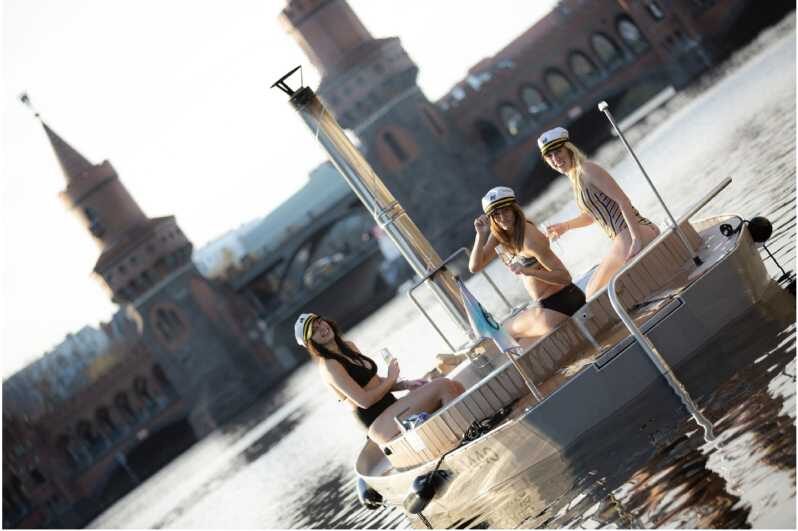 Berlin: Self-drive hot tub boat experience - Price and value: $187 for up to 2, with small-group flexibility