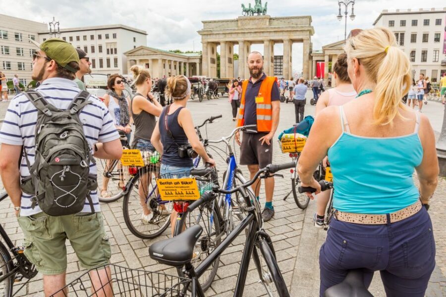 Berlin: Sights and Highlights Bike Tour with a Local Guide - Government District Sightlines: Power, Reconstruction, and What You See From the Road