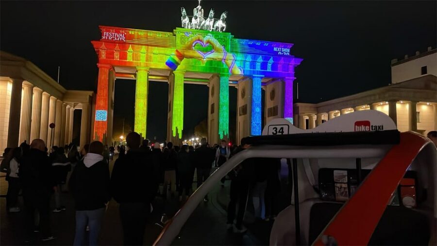 Berlin: taxi-bicycle Tour by Night and Illuminations - Your meeting point: St. Mary’s Church, then night navigation