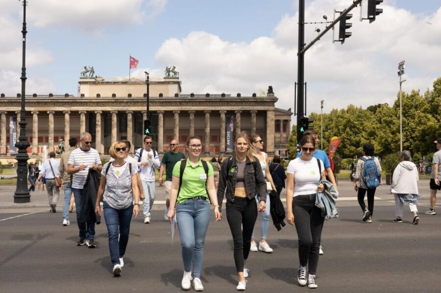 Berlin: the treasures of berlin - walking tour - Stop 1 to 2: TV Tower and the moment Berlin’s scale clicks