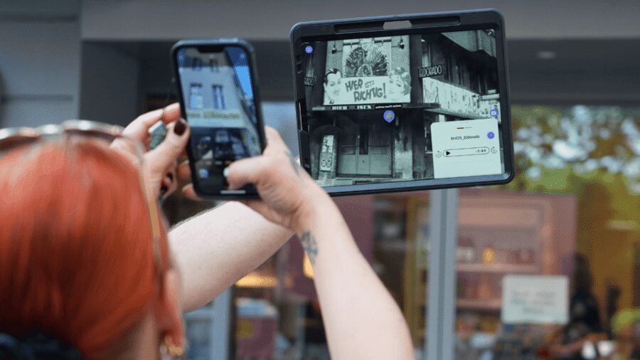 Berlin Uncensored: A History of Sex & Freedom - How the iPad Augmented Reality and Mixies Photos Work in Real Life