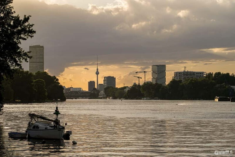 Berlin's Wild East: Nightlife & Counterculture Boat Tour - The old ship + the modern electric ride