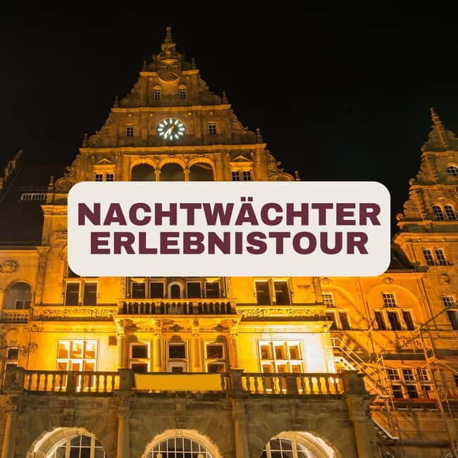 Bielefeld: Night watchman guided tour (adventure tour) - Starting outside the Old Town Hall at Niederwall 25