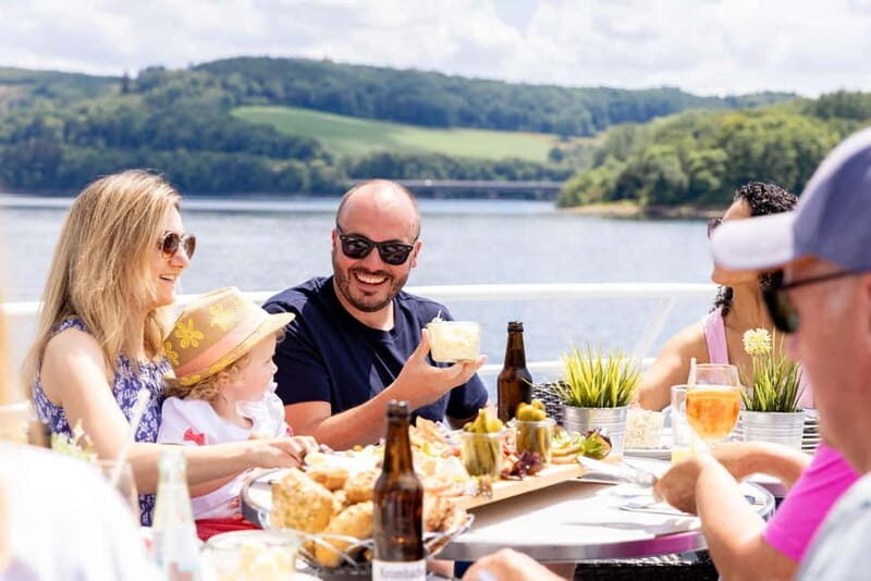 Biggesee: boat tour with hearty snack buffet - Hitting the Talbrücke landing stage: timing and how to plan your seats