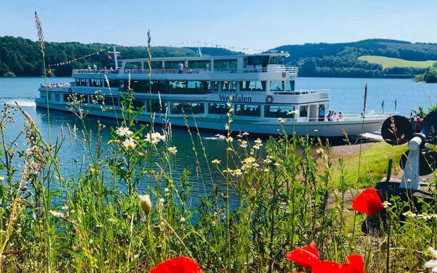 Biggesee: XXL Boat Ride with All-Inclusive Brunch Buffet - Biggesee XXL in 3 hours: what you get right away