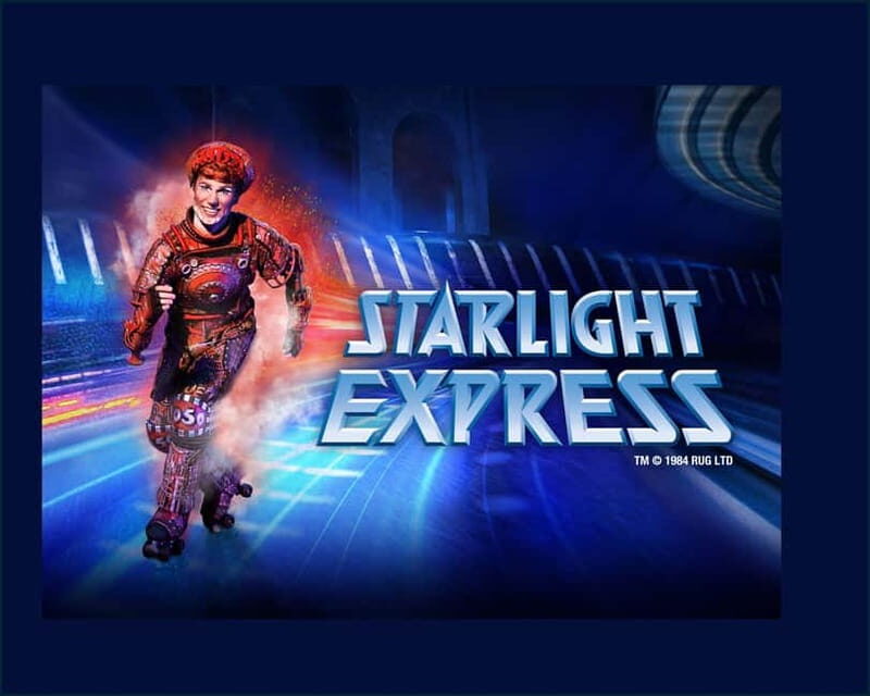 Bochum: STARLIGHT EXPRESS Musical Show Ticket - Quick hits from the show setup