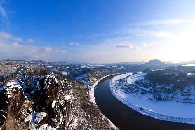 Bohemian and Saxon Switzerland Day Trip All inclusive-Winter Tour - Bastei Bridge: the canyon view you’ll keep thinking about