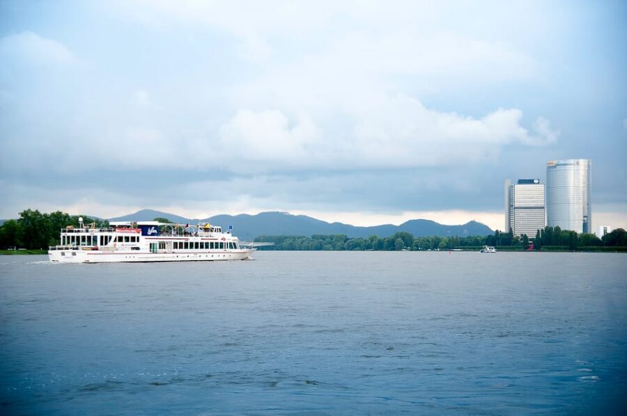 Bonn: Evening Sightseeing Cruise on the Rhine River - Bonn at dusk: the Rhine makes the city feel closer