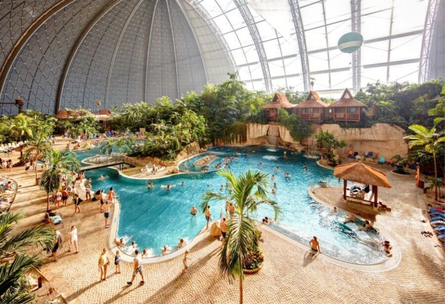 Brandenburg: Tropical Islands Resort Day Ticket - Getting there without stress: shuttle bus and parking tips