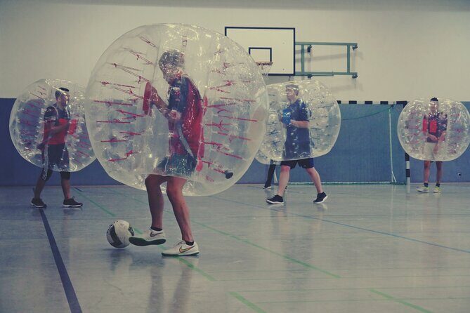 Bubble soccer in the center of Hamburg with beer / champagne - How the Zorbing-Style Bubble Soccer Works (So You Can Score)