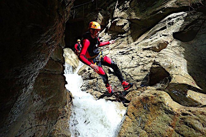 Canyoning Starzlachklamm - The Water Descent: Jumps, Slides, Rappels, Climbing, Swimming