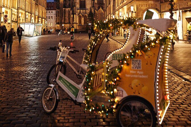 Christmas mulled wine tour in Münster - How the tour works: mulled wine, blanket, and a guide who adapts